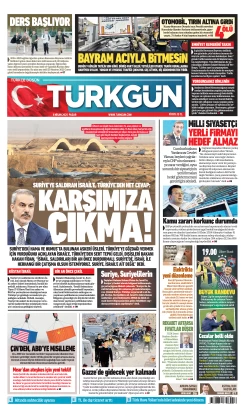 Türkgün Gazetesi 6 Nisan 2025
