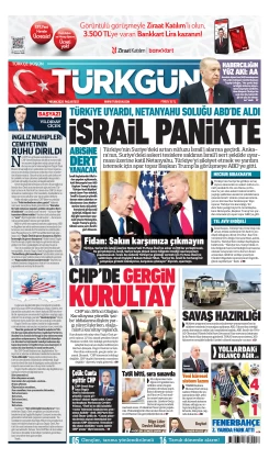 Türkgün Gazetesi 7 Nisan 2025