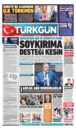Türkgün Gazetesi 14 Nisan 2025
