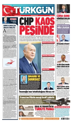 Türkgün Gazetesi 15 Nisan 2025