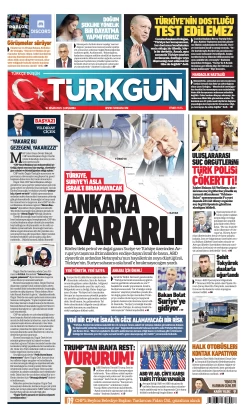 Türkgün Gazetesi 16 Nisan 2025