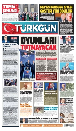 Türkgün Gazetesi 22 Nisan 2025