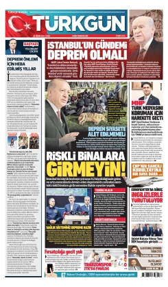 Türkgün Gazetesi 25 Nisan 2025
