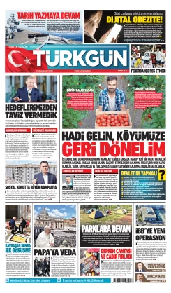 Türkgün Gazetesi 27 Nisan 2025