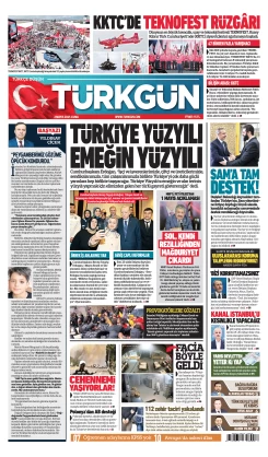 Türkgün Gazetesi 2 Mayıs 2025