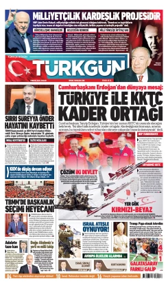 Türkgün Gazetesi 4 Mayıs 2025
