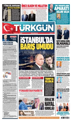 Türkgün Gazetesi 14 Mayıs 2025