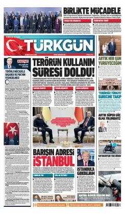 Türkgün Gazetesi 16 Mayıs 2025