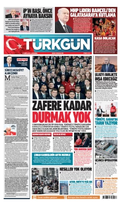 Türkgün Gazetesi 21 Mayıs 2025