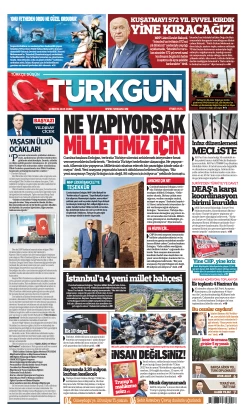 Türkgün Gazetesi 30 Mayıs 2025