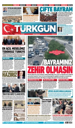 Türkgün Gazetesi 5 Haziran 2025