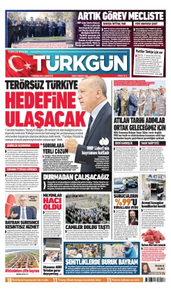Türkgün Gazetesi 7 Haziran 2025