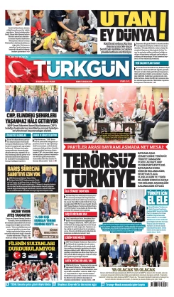 Türkgün Gazetesi 8 Haziran 2025