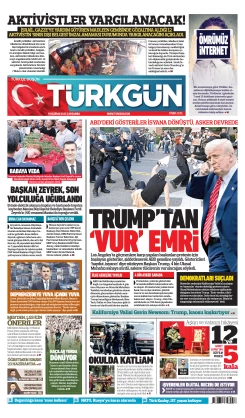 Türkgün Gazetesi 11 Haziran 2025