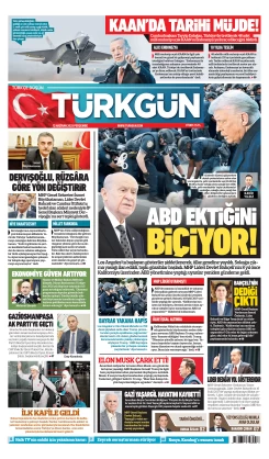 Türkgün Gazetesi 12 Haziran 2025