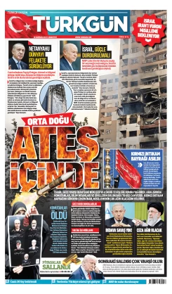 Türkgün Gazetesi 14 Haziran 2025