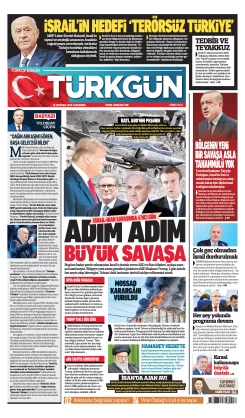 Türkgün Gazetesi 18 Haziran 2025
