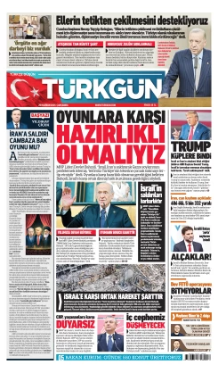 Türkgün Gazetesi 25 Haziran 2025