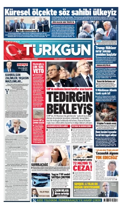 Türkgün Gazetesi 26 Haziran 2025