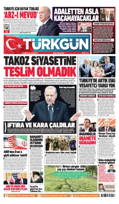 Türkgün Gazetesi 28 Haziran 2025