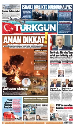 Türkgün Gazetesi 05 Temmuz 2025