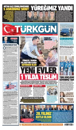 Türkgün Gazetesi 07 Temmuz 2025