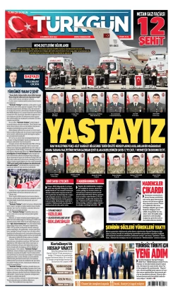 Türkgün Gazetesi 08 Temmuz 2025