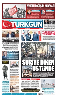 Türkgün Gazetesi 20 Temmuz 2025