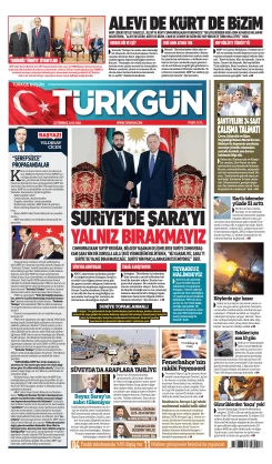 Türkgün Gazetesi 22 Temmuz 2025
