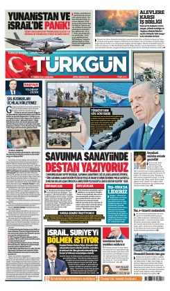Türkgün Gazetesi 23 Temmuz 2025