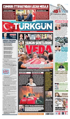 Türkgün Gazetesi 25 Temmuz 2025