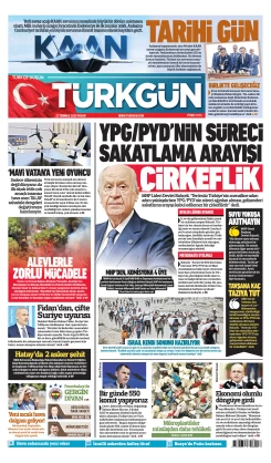 Türkgün Gazetesi 27 Temmuz 2025