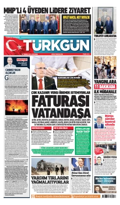 Türkgün Gazetesi 30 Temmuz 2025