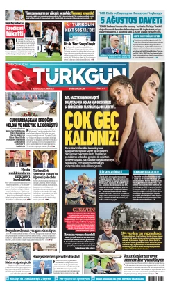 Türkgün Gazetesi 2 Ağustos 2025