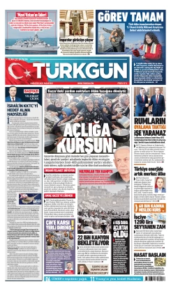 Türkgün Gazetesi 4 Ağustos 2025