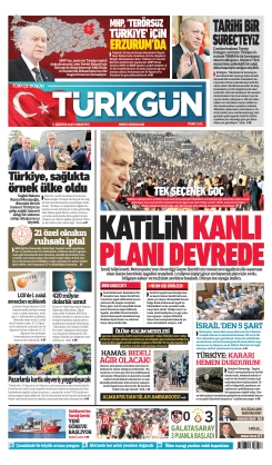 Türkgün Gazetesi 9 Ağustos 2025