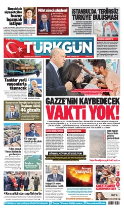 Türkgün Gazetesi 16 Ağustos 2025