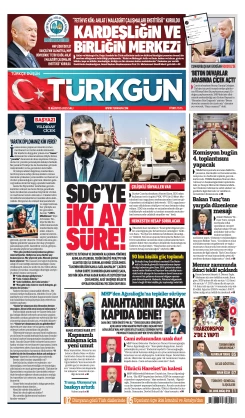 Türkgün Gazetesi 19 Ağustos 2025