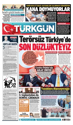 Türkgün Gazetesi 26 Ağustos 2025