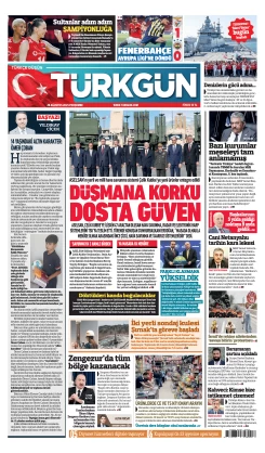 Türkgün Gazetesi 28 Ağustos 2025