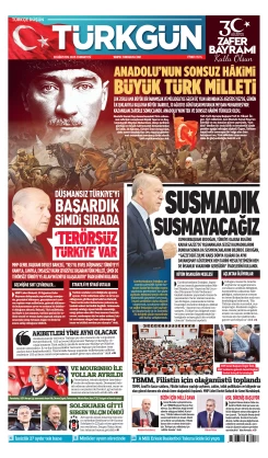 Türkgün Gazetesi 30 Ağustos 2025