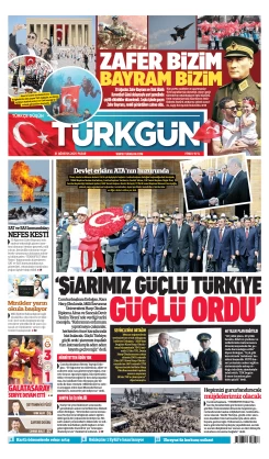 Türkgün Gazetesi 31 Ağustos 2025