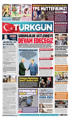 Türkgün Gazetesi 1 Eylül 2025