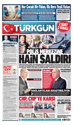 Türkgün Gazetesi 9 Eylül 2025