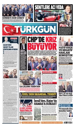 Türkgün Gazetesi 10 Eylül 2025