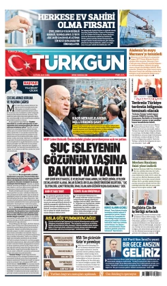 Türkgün Gazetesi 12 Eylül 2025