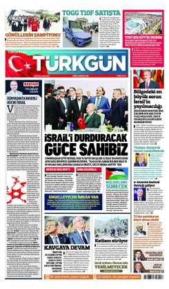 Türkgün Gazetesi 16 Eylül 2025