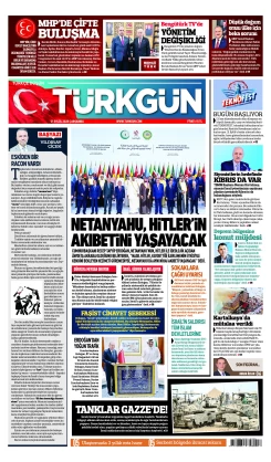 Türkgün Gazetesi 17 Eylül 2025