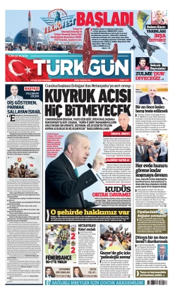 Türkgün Gazetesi 18 Eylül 2025