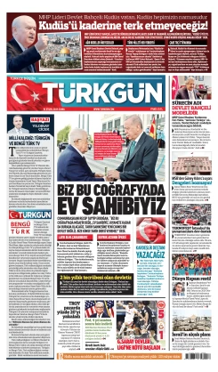Türkgün Gazetesi 19 Eylül 2025